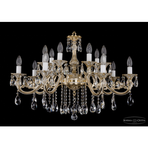 Подвесная люстра Bohemia Ivele Crystal 1703/14/320/B/GW