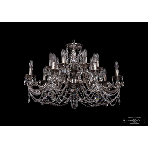 Подвесная люстра Bohemia Ivele Crystal 1703/14/320/C/NB