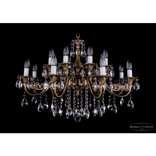 Подвесная люстра Bohemia Ivele Crystal 1703/16/320/B/FP
