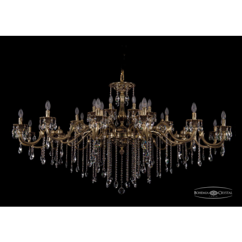 Подвесная люстра Bohemia Ivele Crystal 1709/32/410+300/B/GB