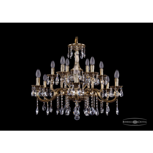 Подвесная люстра Bohemia Ivele Crystal 1716/6+6+3/250/A/GB