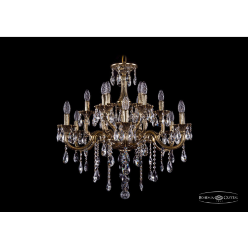 Подвесная люстра Bohemia Ivele Crystal 1716/6+6+3/250/B/GB