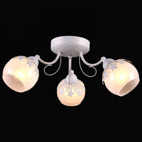Накладная люстра Natali Kovaltseva 75043-3C WHITE GOLD