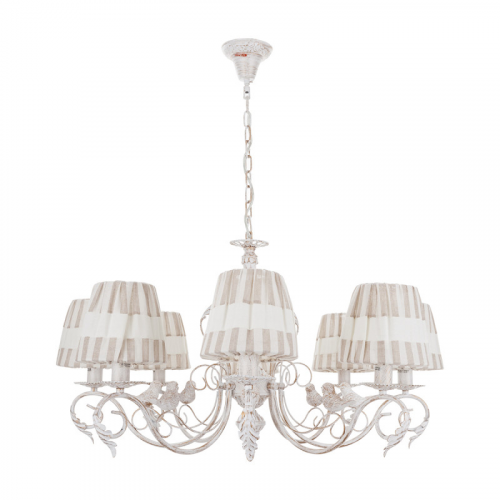 Подвесная люстра IDLamp 555/8-Whitepatina