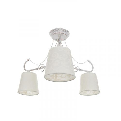 Люстра на штанге IDLamp 556/3PF-Whitepatina