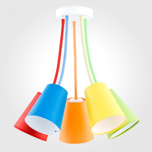 Детская люстра TK Lighting 2107 Wire Colour