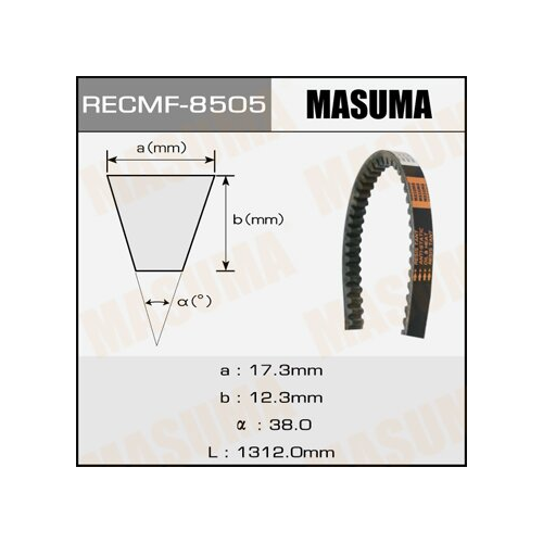 Ремень клиновый MASUMA рк.8505 17х1321 мм