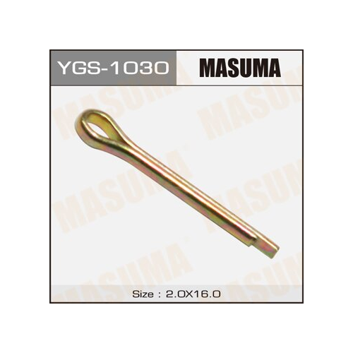 Шплинт MASUMA YGS-1030 2x15mm, 25 шт