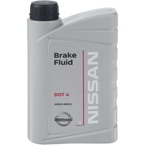 Жидкость тормозная Nissan Brake Fluid, DOT 4, 1л