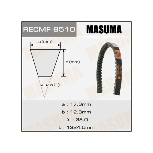 Ремень клиновый MASUMA рк.8510 17х1336 мм