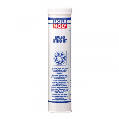 Смазка пластичная Liqui Moly LM 50 Litho HT, для подшипников, литиевая, антикоррозийная, туба 400г, арт. 7569