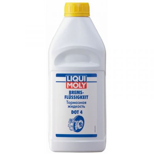 Жидкость тормозная Liqui Moly Bremsflussigkeit, DOT-4, 1л, арт. 8834