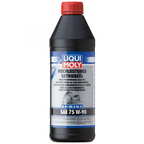 Масло трансмиссионное Liqui Moly Hochleistungs-Getriebeoil GL4+ 75w90 синтетическое, GL-4, 1л, арт. 3979