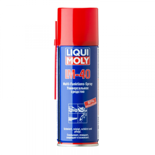 Смазка проникающая (жидкий ключ) Liqui Moly LM 40 Multi-Funktions-Spray многоцелевая, антикоррозийная, аэрозоль 200мл, арт. 8048