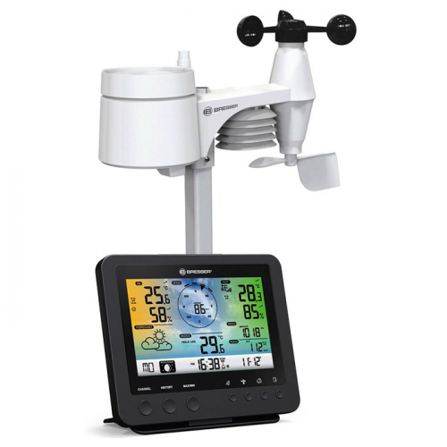 Bresser 5 в 1 Wi-Fi с цветным дисплеем (73261) цифровая метеостанция