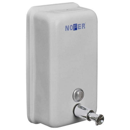Nofer INOX белый прямоугольный 1200 мл (03001.W) для мыла