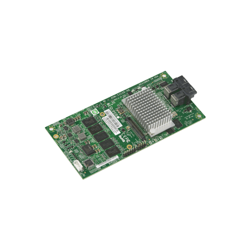 Контроллер SAS Supermicro AOM-S3108M-H8 LSI3108, 8 Port (2xSFF8643), 0,1,10,5,6,50,60, 2Gb DDR3