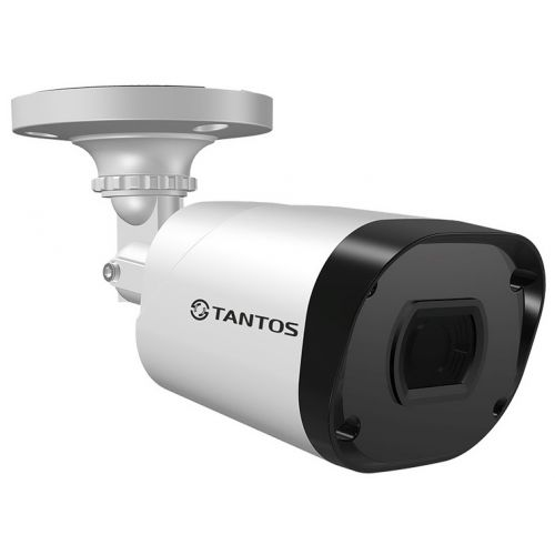 Видеокамера Tantos TSc-P5HDf уличная цилиндрическая 4в1 (AHD, TVI, CVI, CVBS) 5 МП с ИК-подсветкой,