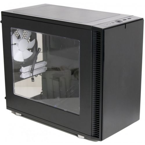 Корпус mini-ITX Fractal Design Define Nano S Window черный с окном, без БП