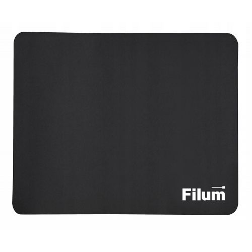 Коврик для мыши Filum FL-MP-S-BK-1 черный, 250*200*1 мм., ткань+резина