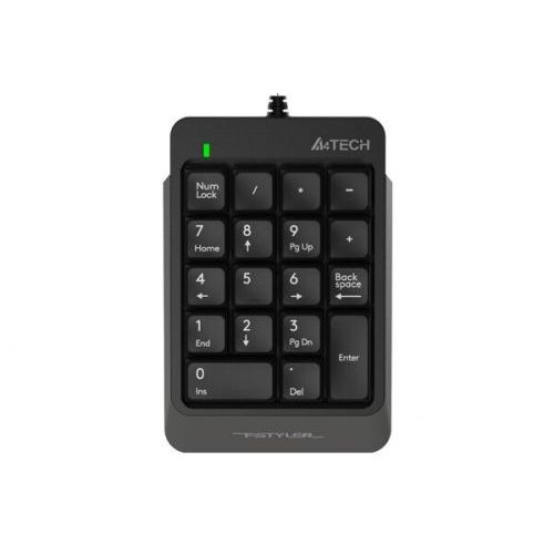 Цифровой блок клавиатуры A4Tech Fstyler FK13 серый USB slim для ноутбука 1391277