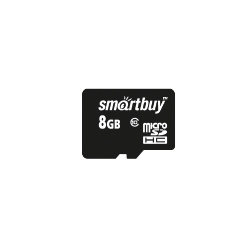 Карта памяти MicroSDHC 8GB SmartBuy SB8GBSDCL10-00 Сlass 10 (без адаптеров)