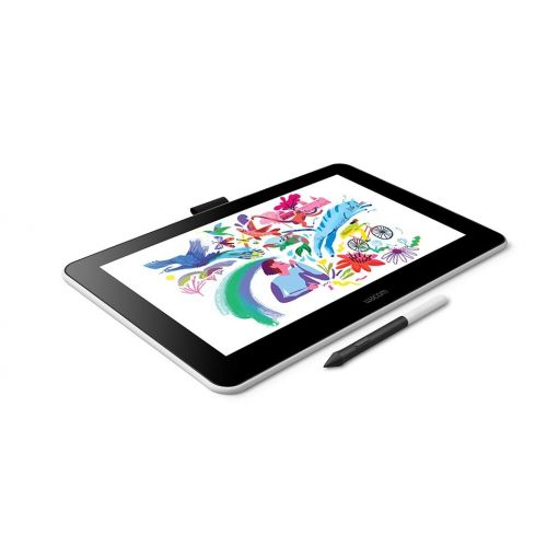 Графический планшет Wacom One 13 DTC133W0B LED, USB Type-C, белый