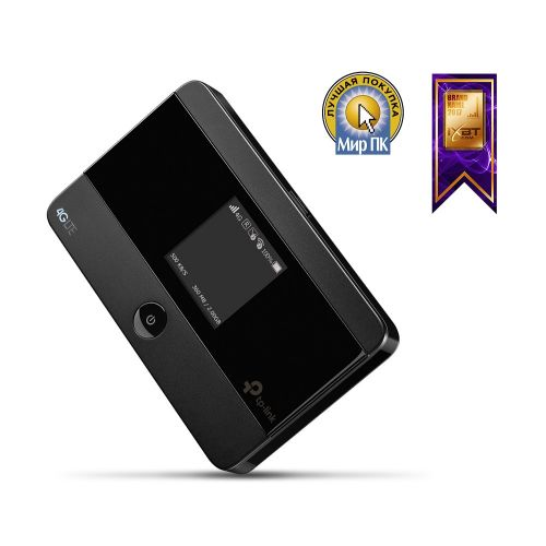 Роутер TP-LINK M7350 Wi Fi 802.11b/g/n, 2.4ГГц, 4G, LTE, портативный, with 2000mAh power bank