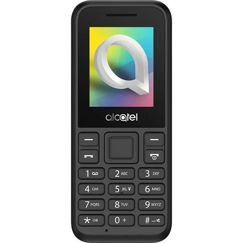 Мобильный телефон Alcatel 1068D 1.8", 128x160, черный моноблок, 2 Sim, 0.08Mpix, GSM900/1800, MP3, F
