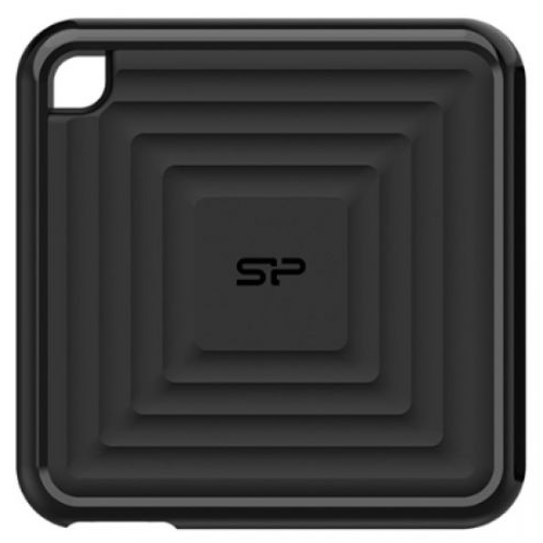 Внешний SSD USB 3.2 Gen 2 Type-C Silicon Power SP240GBPSDPC60CK PC60 240GB 540/500MB/s черный