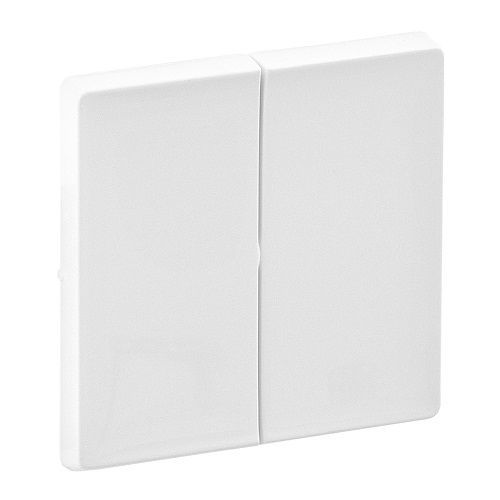 Панель лицевая Legrand 755020 Valena LIFE - для двухклавишного выключателя, белая