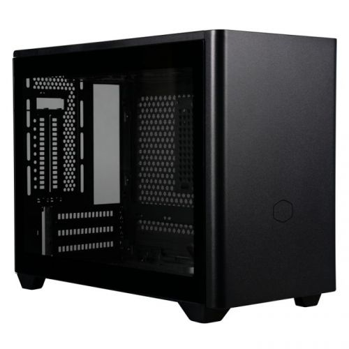 Корпус mini-ITX Cooler Master MasterCase NR200P черный, без БП, с окном, 2*USB 3.2, audio