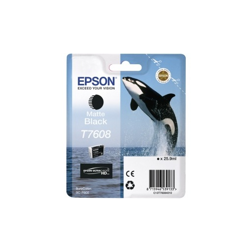 Картридж Epson C13T76084010 для принтера T760 SC-P600 матовый черный
