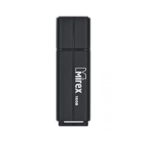 Накопитель USB 2.0 16GB Mirex LINE 13600-FMULBK16 USB 16GB Mirex LINE чёрный (ecopack)