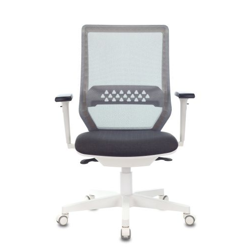 Кресло Бюрократ MC-W611N цвет темно-серый TW-04 38-417 сетка/ткань крестовина пластик белый
