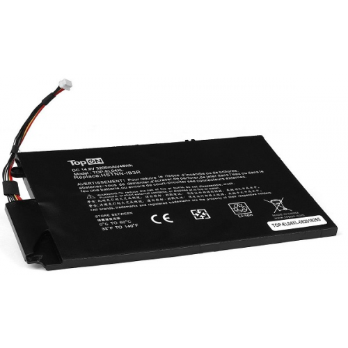 Аккумулятор для ноутбука HP TopOn TOP-EL04XL TouchSmart 4, Envy 1000, 4-1000 Series. 14.8V 3200mAh 48Wh. PN: HSTNN-UB3R, EL04XL, TPN-C102, 681879-121