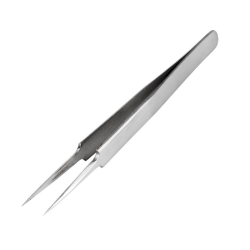 Пинцет Rexant 12-0376 прямой с острыми кончиками 125 мм (блистер)
