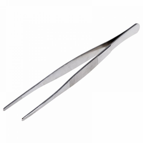 Пинцет Rexant 12-0368 прямой, рифленый 200 мм (блистер)