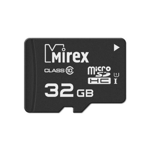 Карта памяти 32GB Mirex 13612-MCSUHS32 microSDHC Class 10 UHS-I