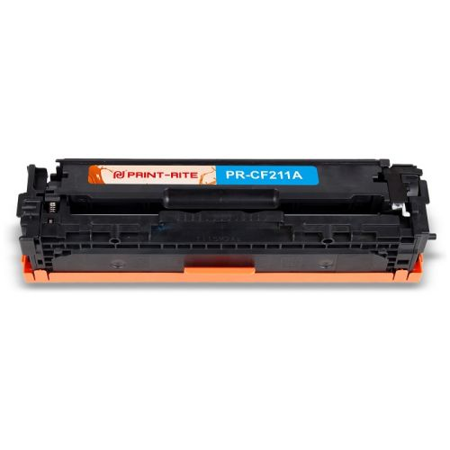 Картридж Print-Rite PR-CF211A CF211A голубой (1800стр.) для HP LJ Pro 200/M251/M276
