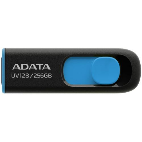 Накопитель USB 2.0 ADATA AUV128-256G-RBE BLACK+BLUE RETAIL