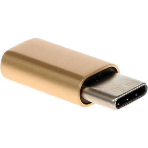 Адаптер переходник Red Line Micro USB-Type-C УТ000013669 золотой