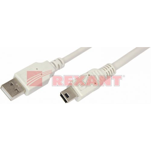 Кабель Rexant 18-1136 mini USB (male) - USB-A (male) 3M