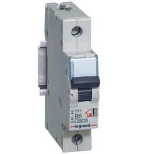 Автоматический выключатель Legrand 403917 TX³ 6000 - 10 кА - тип характеристики C, 1П, 230/400 В~, 2