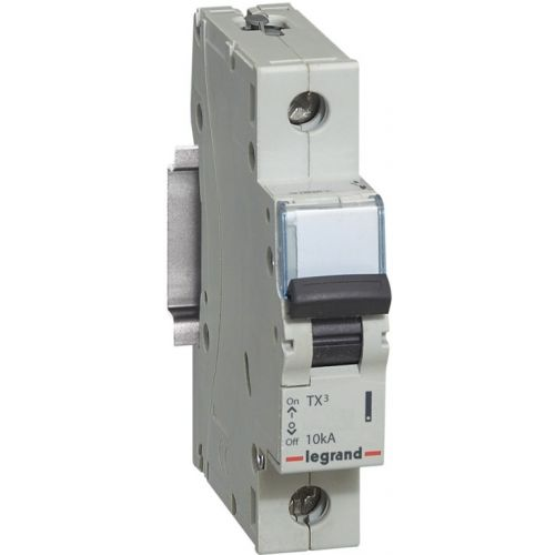 Автоматический выключатель Legrand 403861 TX³ 6000 - 10 кА - тип характеристики B, 1П, 230/400 В~, 2