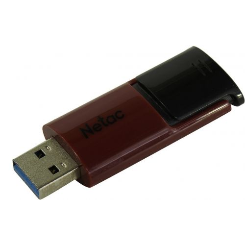 Накопитель USB 3.0 16GB Netac NT03U182N-016G-30RE U182 чёрно-красный