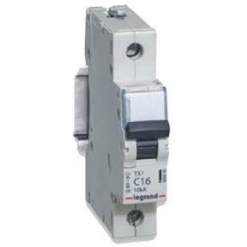 Автоматический выключатель Legrand 403914 TX³ 6000 - 10 кА - тип характеристики C, 1П, 230/400 В~, 1