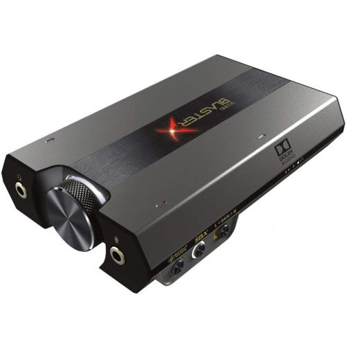 Звуковая карта USB 3.0 Creative Sound BlasterX G6 70SB177000000 USB 2.0 ext., 32 бит, 384 кГц, Retai