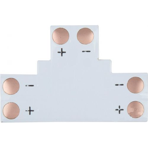Плата Lamper 144-125 соединительная (T) для одноцветных светодиодных лент шириной 10 мм