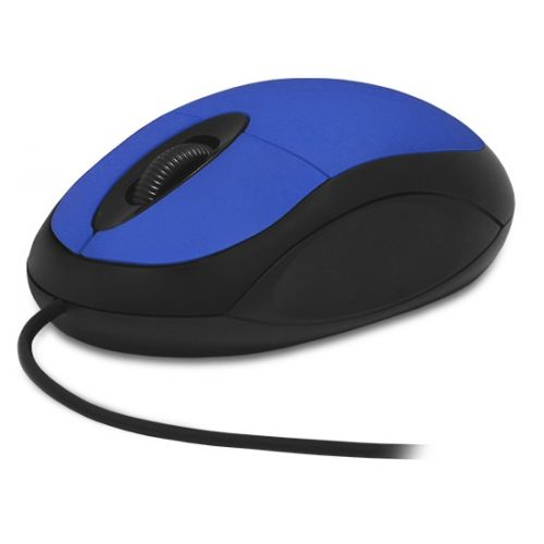Мышь CBR CM 102 blue, 1200dpi, 1,28м, USB